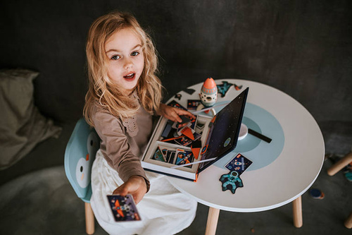 Janod Magnetyczna układanka Kosmos Magnetibook