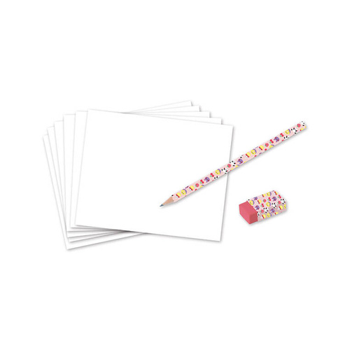 Janod Zestaw kreatywny Rysowanie krok po kroku Modele kawaii 20 rysunków 7+