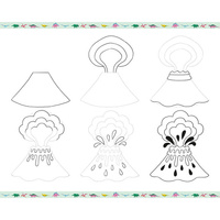 Janod Zestaw kreatywny Rysowanie krok po kroku Dinozaury 20 rysunków 7+