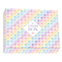 Janod Zestaw kreatywny do tworzenia biżuterii Tęczowe bransoletki 30 szt. 8+