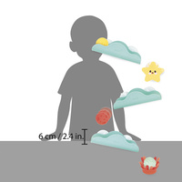 Janod Tor do kąpieli z kulkami 12m+