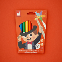 Janod Magiczne flamastry zmieniające kolor 10 kolorów 3+