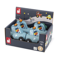 Janod Pojazd Radiowóz Miasto Cross Roads 12m+