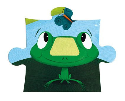 Janod Puzzle sensoryczne 20 elementów Farma