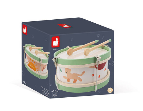 Janod Drewniany bębenek Sunshine 18m+