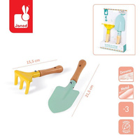 Janod Mały ogrodnik Zestaw narzędzi ogrodowych łopatka i grabki