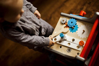 Janod Wózek warsztat magnetyczny z narzędziami  Brico ‘Kids