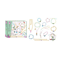 Janod Zestaw kreatywny do tworzenia biżuterii z kamieniami przynoszącymi szczęście 8+