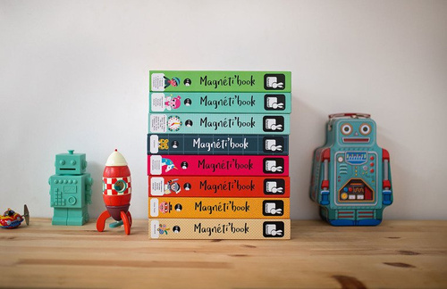 Janod Magnetyczna układanka 4 pory roku Magnetibook