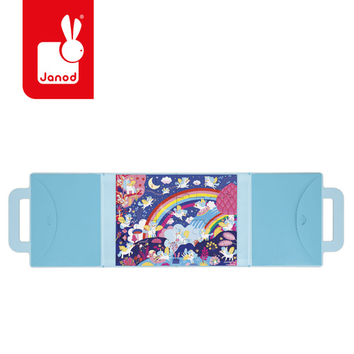 Janod Magnetyczne puzzle Jednorożce Magneti'puzzles 24 el. 3+