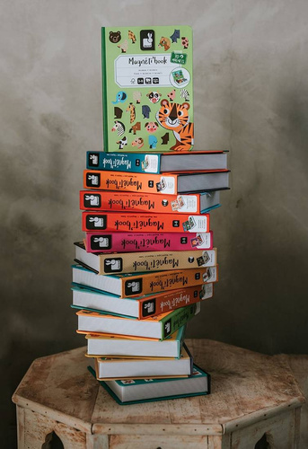 Janod Magnetyczna układanka Dinozaury Magnetibook