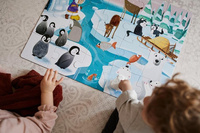 Janod Puzzle sensoryczne 20 elementów Lodowa kraina