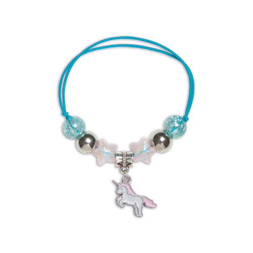 Janod Zestaw kreatywny do tworzenia biżuterii Bransoletki szczęścia 8+