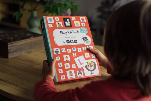 Janod Magnetyczna układanka Polski Alfabet Magnetibook