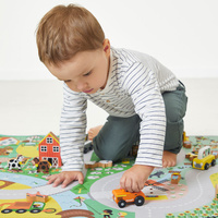 Janod Pojazd Traktor Wieś Cross Roads 12m+