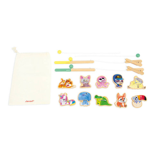 Janod Gra Łowienie rybek Applepop 3+