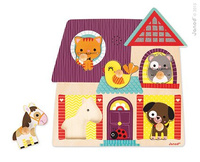 Janod Puzzle muzyczne Moi mali przyjaciele