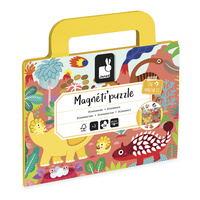 Janod Magnetyczne puzzle Dinozaury Magneti'puzzles 24 el. 3+