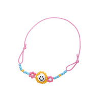 Janod Zestaw kreatywny do tworzenia biżuterii Kwiatki z koralików 6+