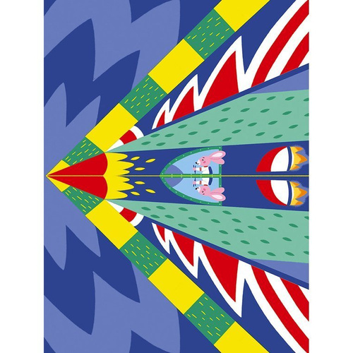 Janod Zestaw kreatywny Papierowe samoloty z wyrzutnią 6+