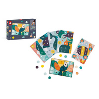 Janod Układanka pierwsza drewniana mozaika 2+