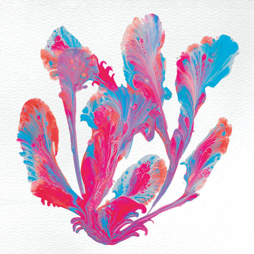 Janod Zestaw kreatywny Malowanie łańcuszkiem Pouring painting Kwiaty I love creativity 8+