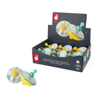 Janod Bączek metalowy Króliczki Pure opakowanie zbiorcze 6 szt. (2 wzory) 12m+