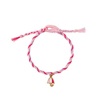 Janod Zestaw kreatywny do tworzenia biżuterii Tęczowe bransoletki 30 szt. 8+