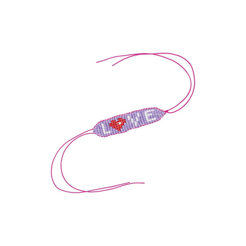 Janod Zestaw kreatywny do tworzenia biżuterii z koralików na krośnie tkackim 8+