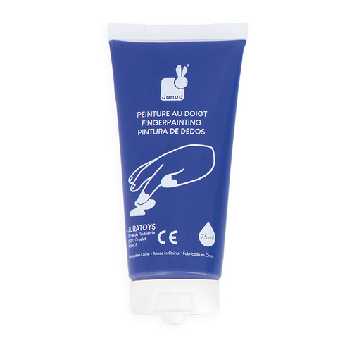 Janod Farbki do malowania rękami 5 kolorów 12m+