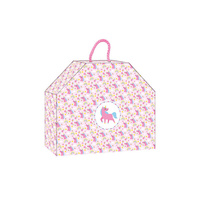 Janod Zestaw kreatywny do tworzenia biżuterii z drewna Tęczowa kraina 4+