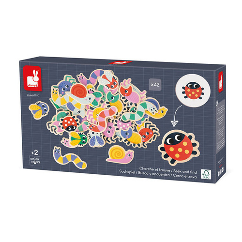 Janod Gra w chowanego Ogród 2+