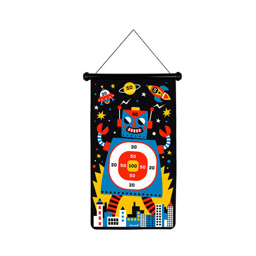 Janod Magnetyczna gra w rzutki Roboty