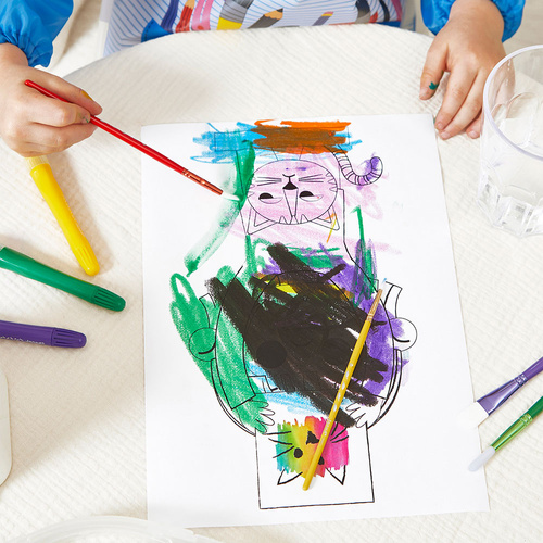 Janod Kredki żelowe 10 kolorów 3+