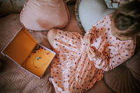 Janod Zestaw kreatywny do tworzenia biżuterii Tęczowe koraliki 6+