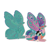 Janod Multizestaw kreatywny 11 dekoracji Wróżki Magic Fairies 5+