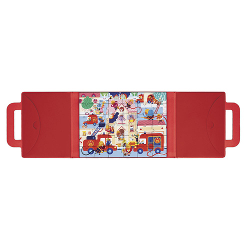 Janod Magnetyczne puzzle Straż pożarna Magneti'puzzles 36 el. 4+