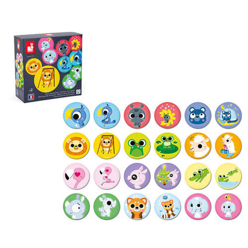 Janod Gra memory Emocje 24 elementy 2+