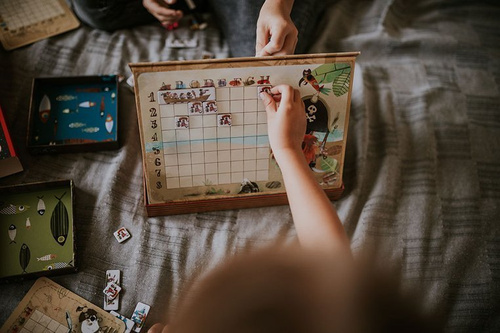 Janod Statki gra magnetyczna