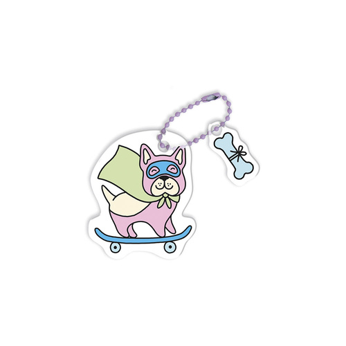 Janod 10 ozdób z termokurczliwego plastiku do samodzielnego wykonania Koty i psy 7+