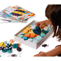 Janod Układanka pierwsza drewniana mozaika 2+