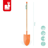 Janod Mały ogrodnik Metalowy szpadel pomarańczowy