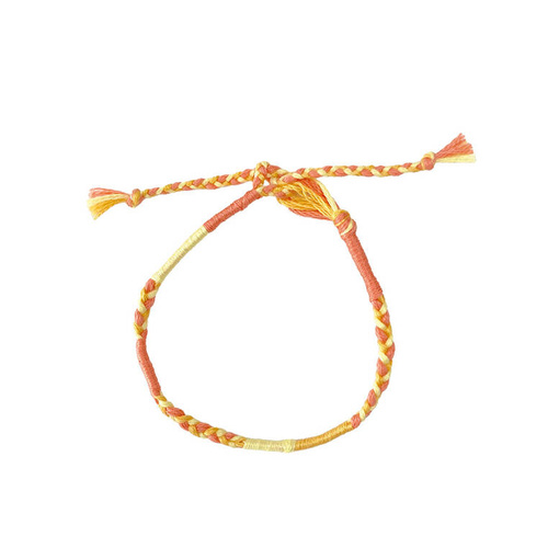 Janod Zestaw kreatywny do tworzenia biżuterii Tęczowe bransoletki 30 szt. 8+