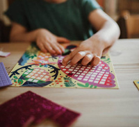 Janod Zestaw kreatywny Mozaika Wróżki 5+