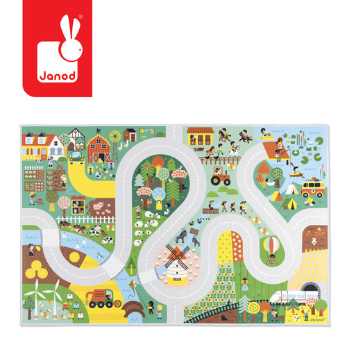 Janod Mata do zabawy z drogą Wieś Cross Roads 2+
