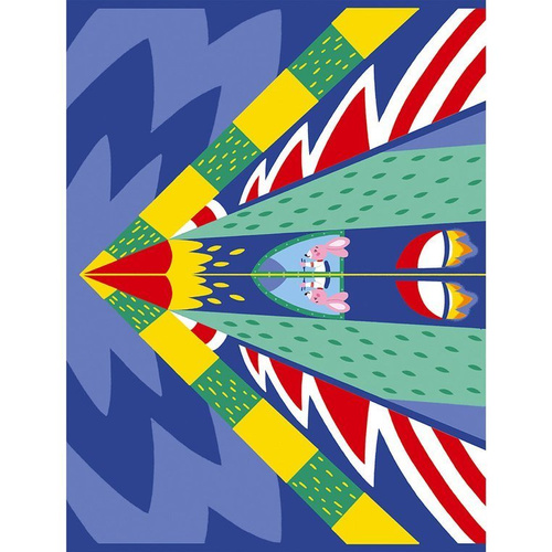 Janod Zestaw kreatywny Papierowe samoloty z wyrzutnią 6+