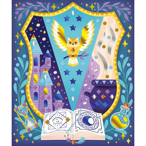 Janod Multizestaw kreatywny 9 dekoracji Szkoła magii 7+