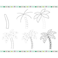 Janod Zestaw kreatywny Rysowanie krok po kroku Dinozaury 20 rysunków 7+