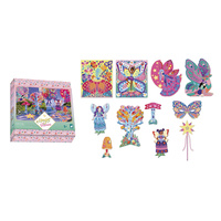 Janod Multizestaw kreatywny 11 dekoracji Wróżki Magic Fairies 5+