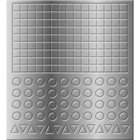 Janod Zestaw kreatywny Mozaika Maski 7+